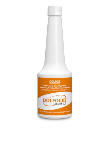 Dolfocid Liquid 0,5l okysľovač hydina prasa králik
