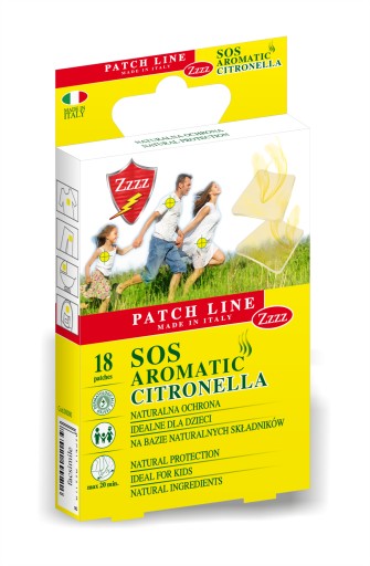 NÁPLATKY PROTI KOMÁROM PRE DETI CITRONELA
