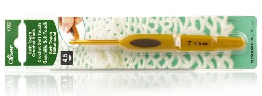 HÁČKOVANIE S ĎATELIENKOU SOFT TOUCH RÚČKOU, VEĽKOSŤ 4,5 mm