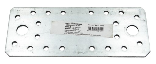 LP2 ŁPS2 PLOCHÁ SPOJOVACIA DOSKA 140x55x2,5mm 1ks