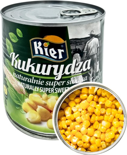 PRIRODZENE SLADKÁ kukurica 340g KONZERVA