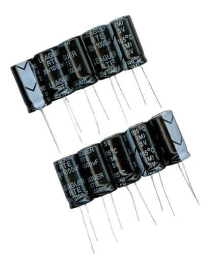 1000uF 35V NÍZKY ESR 1000 µF 35 V (10 KS) ELEKTROLYTICKÝ KONDENZÁTOR