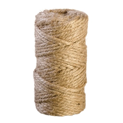 Šnúrka JUTOVÁ 2mm 50m dekoračná NATURAL 100g