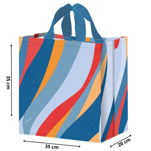35x20x35 polypropylénová nákupná taška, KOMPAKTNÁ