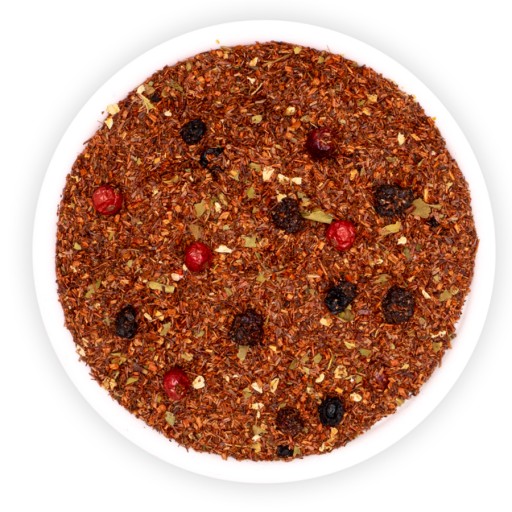 ROOIBOS ČAJ SEN NOCI SVATOJOVEJ RÍBEZLE OČUROVINY Hloh TEAVERSO PERSEO 50G