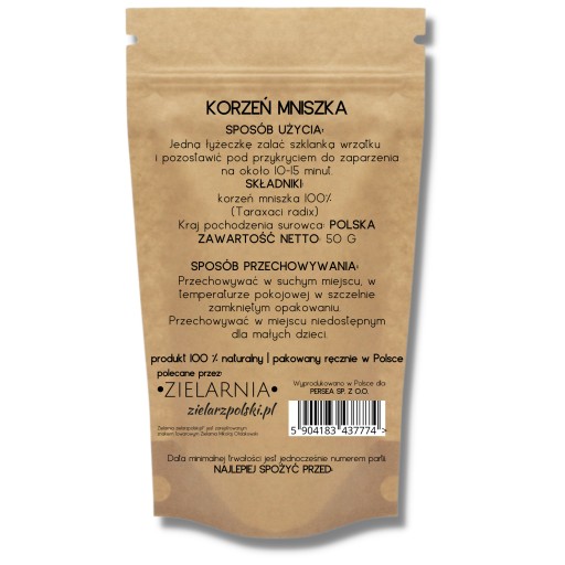 Koreň púpavy 50g Poľský bylinkár