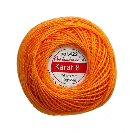 Cordonek Karat 8 pomaranč 0422 ARIADNA 10g 65m