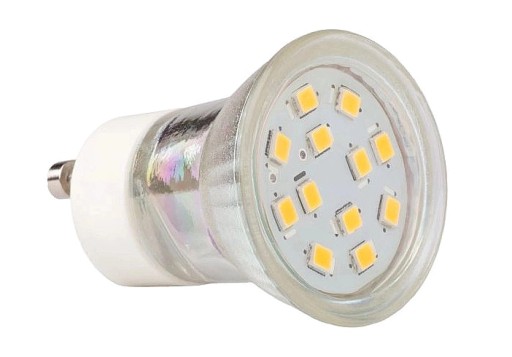 LED žiarovka do svetlometu GU10 Závit 3W=30W 3000K Teplo