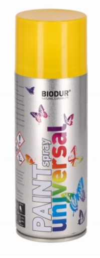 UNIVERZÁLNY ENAMEL 400ml CESTNÁ ŽLTÁ SPREJ