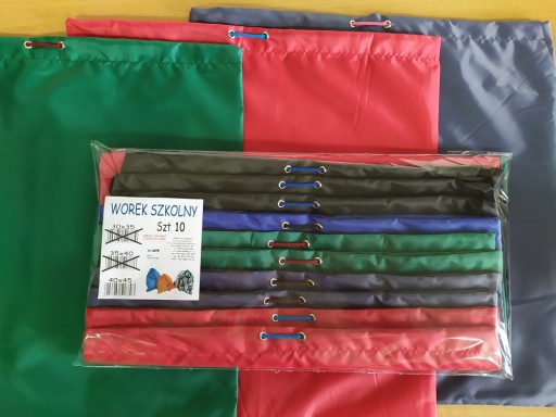 Školská taška na topánky 40x45, tradičný nylon