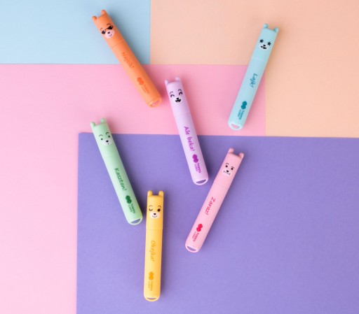 Happy Color mini pastelové zvýrazňovače 6 farieb