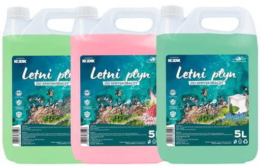 LETNÁ TEVA DO OSTREKOVAČA 10L ODSTRAŇUJE HMYZ EFEKTÍVNY OCEÁNSKÝ VÁNOK