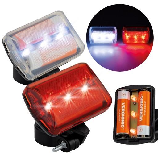 CYKLISTICKÁ LAMPA PREDNÁ ZADNÁ PRE RIADITEĽKY VÝKONNÉ LED USB SVETLO
