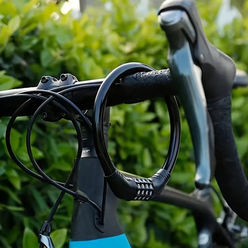 BIKE LOCK S CODE CODE LOCK bezpečnostný malý krátky visiaci zámok