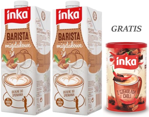 Inka BARISTA Mandľová ideálna na napenenie 1L