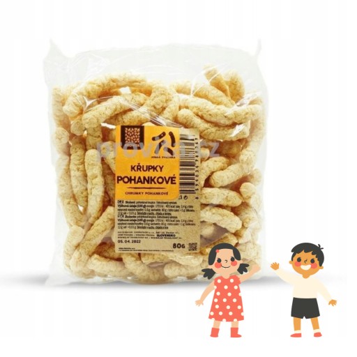 Prírodné pohánkové chrumky 80g Provita