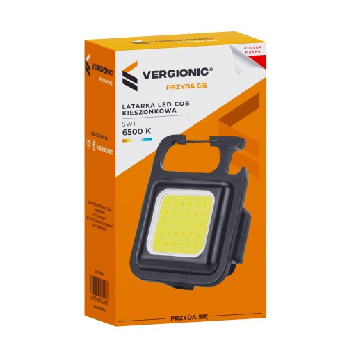 MINI LED COB BATERKA VRECKA 5v1 OTVÁRAČ, STOJAN, MAGNET, PRÍRUČKA NA KĽÚČE