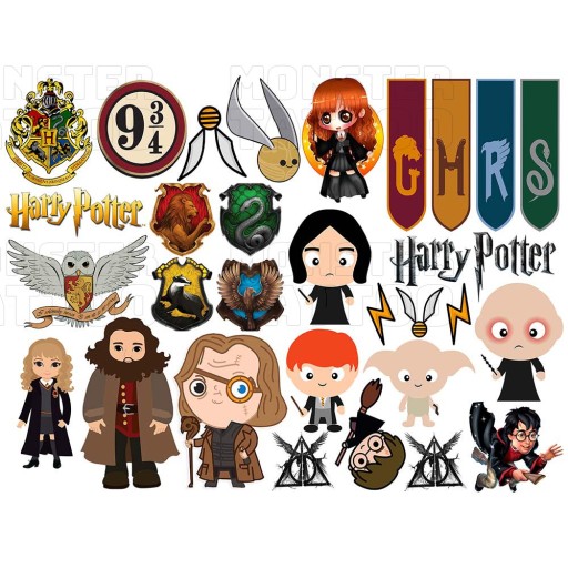 UMÝVAJÚCE DOČASNÉ TETOVANIE PRE DETI HARRY POTTER ORIGINÁLNE DIZAJNY
