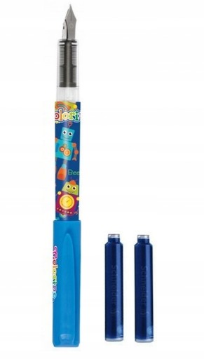 COLORINO KIDS PLNIACE PERO 2 NÁPLŇKY - MODRÁ