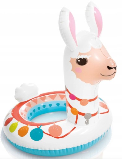 Krúžok na plávanie ANIMAL 107 x 58 cm INTEX