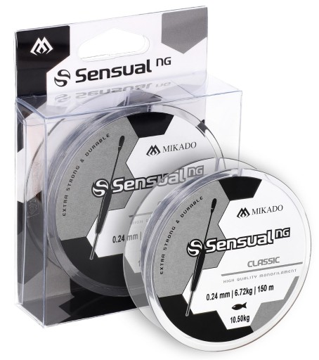 MIKADO SENSUAL CLASSIC LINE 0,18MM/150M TRANSP