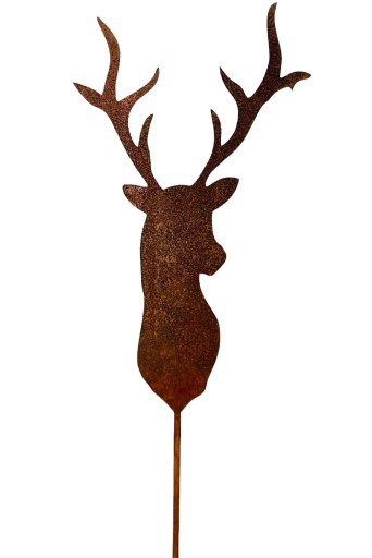 Deer Deer GARDEN dekorácia dekorácia Holidays Garden Style kvetináč 12cm + tyč