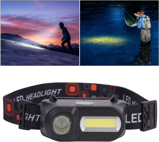VÝKONNÁ LED HLAVNÁ LAMPA REFLEKTOR COB HLAVNÁ LAMPA VODEODOLNÁ