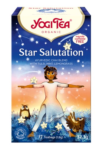 Čaj Yogi Tea Star Salutation (17x1,9g)