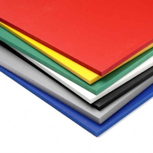 PVC penové PVC 250x250 3 mm modrá PVC doska