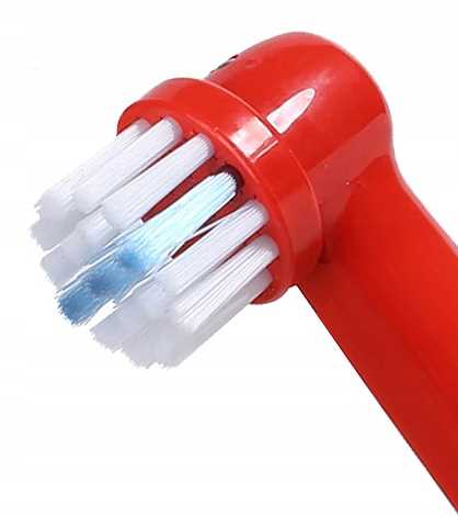 4x NÁHRADNÁ HLAVICE NA KEFKU ORAL-B RED PRE DETI