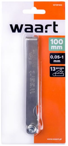 MERAČ ČEPEĽA 13 HRÚBKA HROÚC 0,05-1,00 mm ROZMER