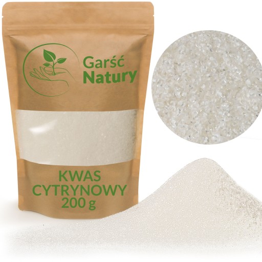 Kyselina citrónová 200g Potravinová kyselina E330