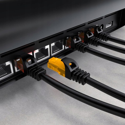SIEŤOVÝ KÁBEL PRE INTERNET LAN ETHERNETOVÝ PATCHCORD TWISTED PAIR RJ45 UTP CAT6 3M