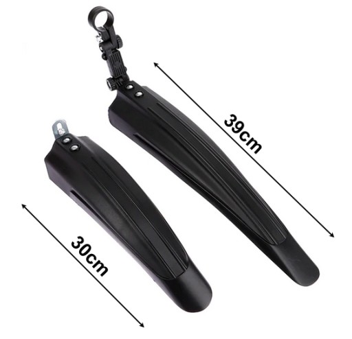 SET BLATNÍKOV NA BICYKEL SET PREDNÉ + ZADNÉ BLATNÍKY 24-29''