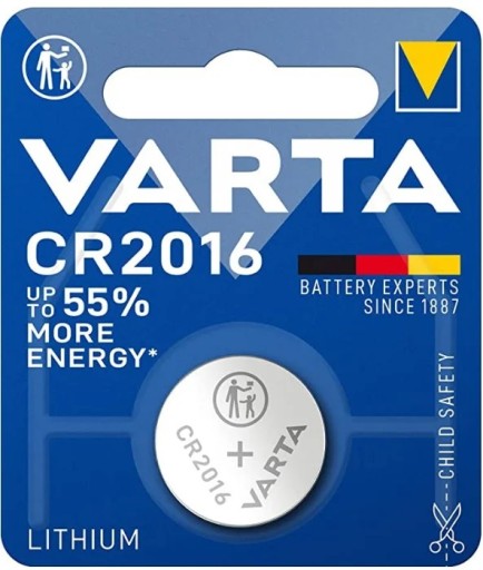 Varta CR2016 lítiová batéria - 1 ks
