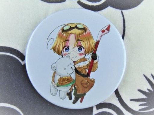 Anime Hetalia Canada 58 mm špendlík