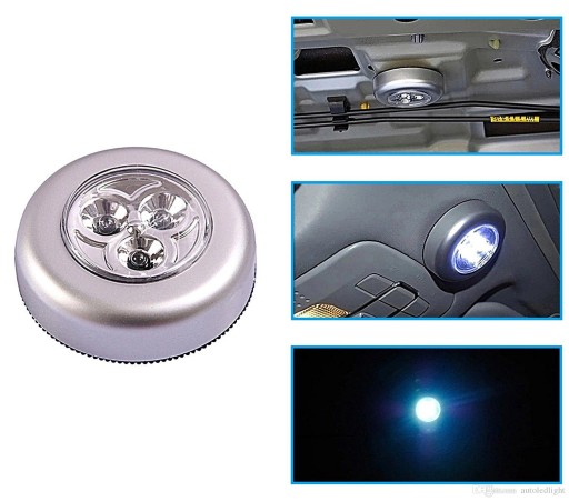 DOTYKOVÁ LAMPA 3 LED DIÓDOVÁ BEZDRÔTOVÁ LAMPA
