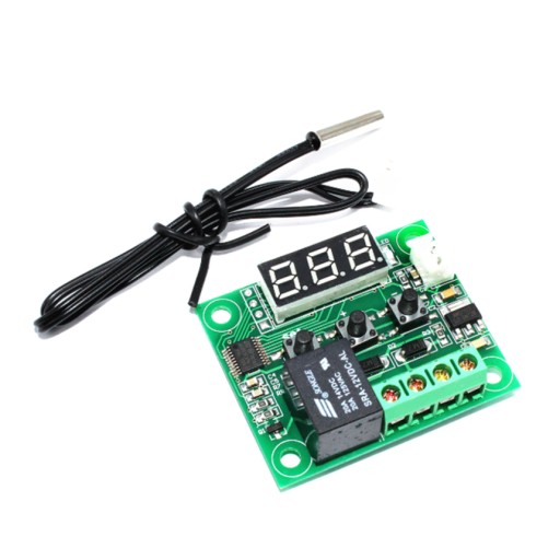 DIGITÁLNY TERMOSTAT W1209 -50C+110C 12V SO SNÍMAČOM