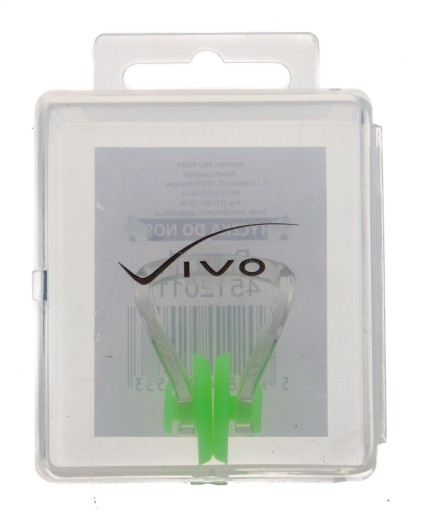 Vivo silikónová zelená spona na nos + puzdro