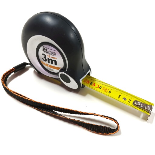 ERGONOMICKÝ Zvinovací meter 3m 16mm AUTOSTOP