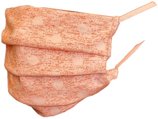 Pleťová maska, bavlnená maska, RUŽOVÉ masky