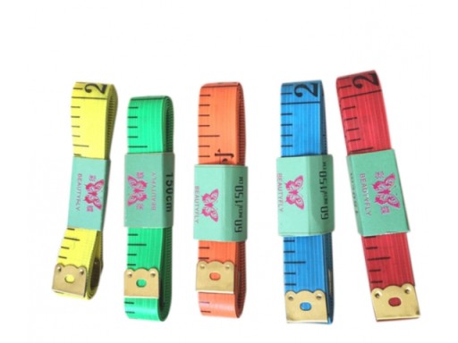 Klasický malý krajčírsky meter, univerzálny centimetrový, odolný, 150 cm