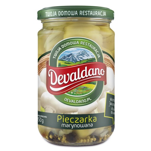 Devaldano marinovaná huba 280 g