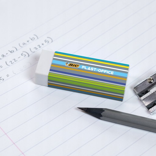 BIC PLAST-KANCELÁRSKA GUMA PRE ŠKOLSKÉ KANCELÁRIE x1