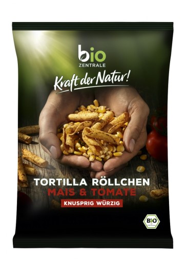 TORTILLA CHIPS, BEZLEPKOVÉ, BIO, 125 g - BIO ZENTRALE