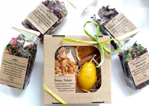 Malá veľkonočná súprava Vajíčko Čaj Mango Tango Darček