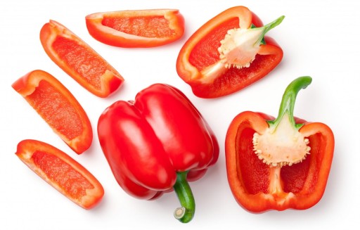 Konzervované papriky v štvrtinovej nádobe srdiečka 650 g