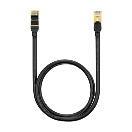RÝCHLY SIEŤOVÝ KÁBEL BASEUS RJ45 CAT7 10 Gbps SILNÝ INTERNETOVÝ KÁBEL 1 m
