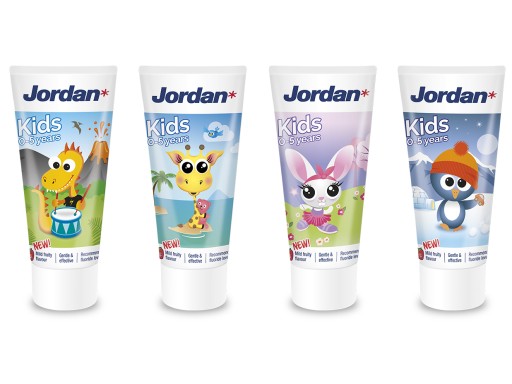 Jordan Kids zubná pasta pre deti 0-5 rokov