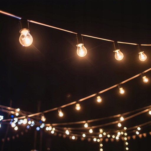 E27 LED ŽIAROVKA 1,3W 3000K Edison vlákno ozdobná guľa